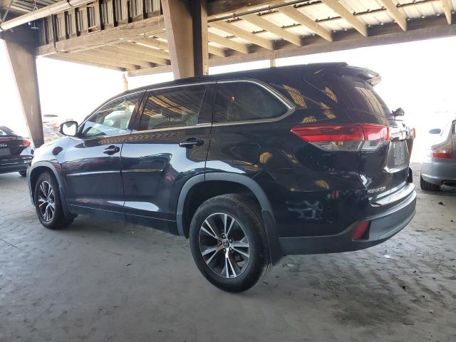  TOYOTA HIGHLANDER 2018 Czarny