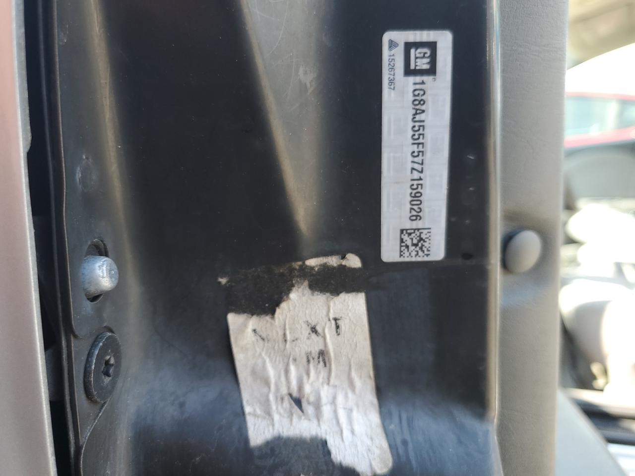 2007 Saturn Ion Level 2 VIN: 1G8AJ55F57Z159026 Lot: 62758035
