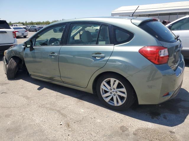  SUBARU IMPREZA 2015 Green