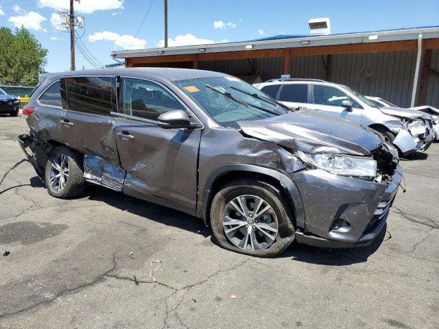  TOYOTA HIGHLANDER 2019 Серый