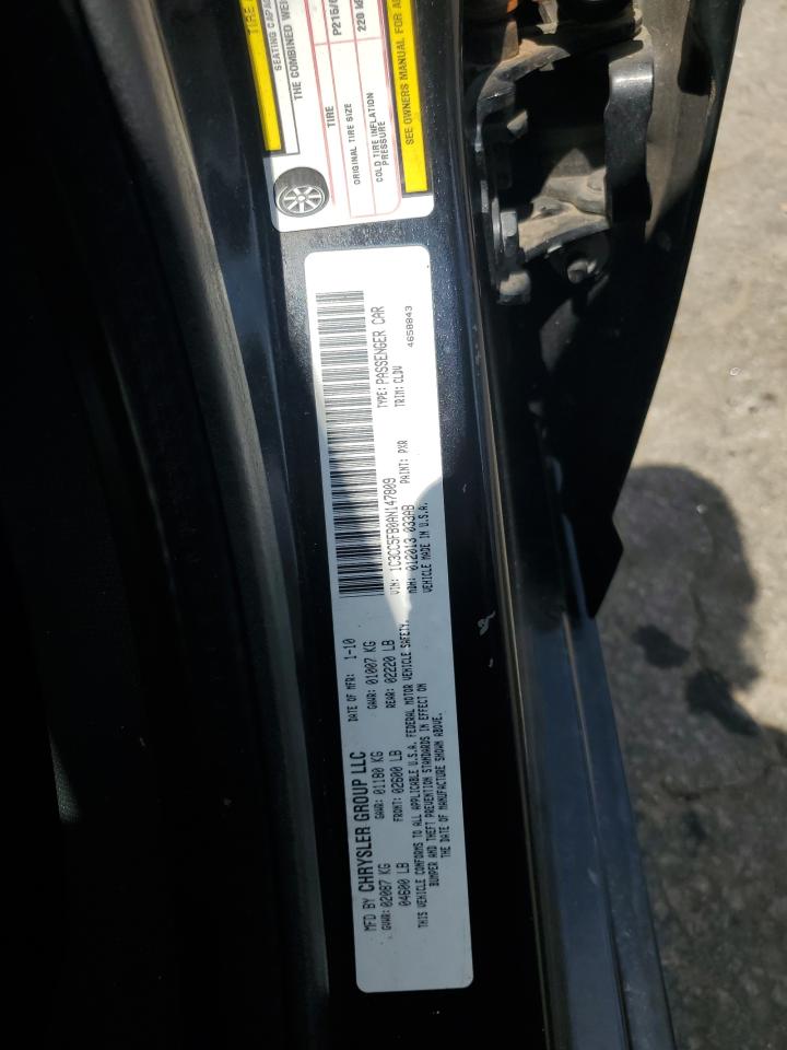 2010 Chrysler Sebring Limited VIN: 1C3CC5FB0AN147809 Lot: 65013015