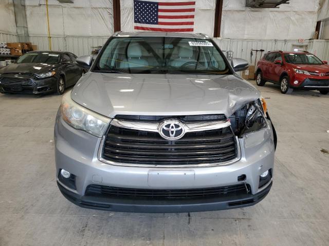  TOYOTA HIGHLANDER 2015 Srebrny
