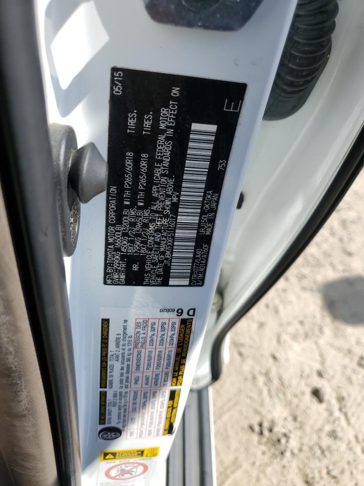 jtjbm7fxxf5116017 JTJBM7FXXF5116017 2015 Lexus Gx 460