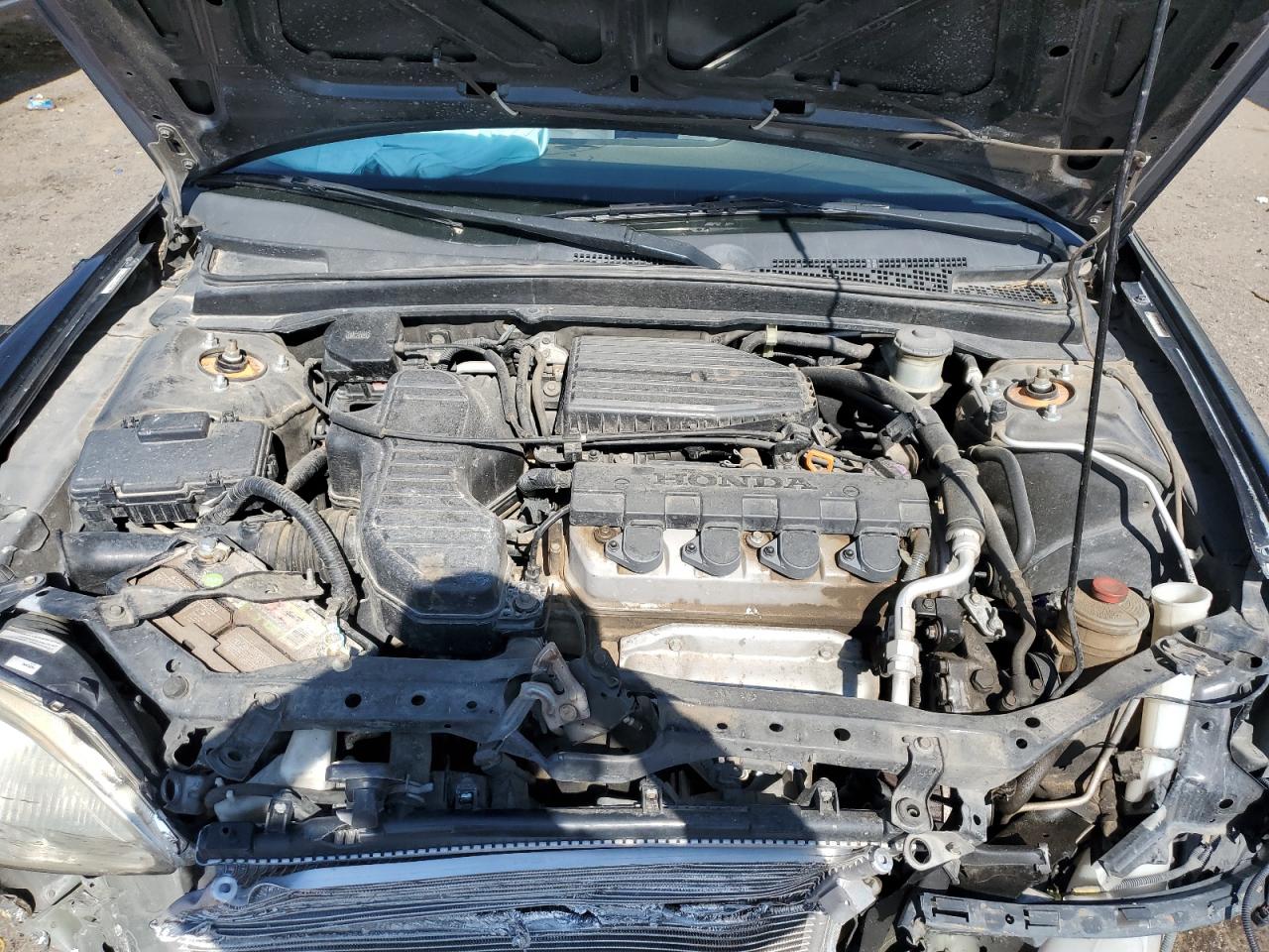 2002 Honda Civic Lx VIN: 2HGES16522H525599 Lot: 64305805