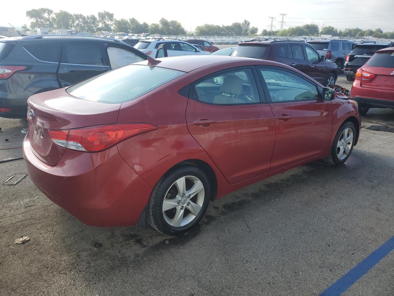 2012 Hyundai Elantra Gls VIN: KMHDH4AE6CU331055 Lot: 65157465