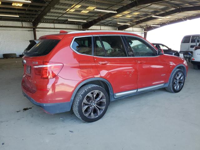  BMW X3 2015 Красный
