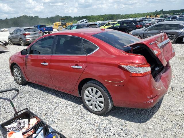  NISSAN SENTRA 2013 Czerwony