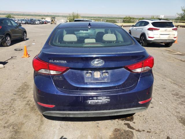  HYUNDAI ELANTRA 2014 Blue