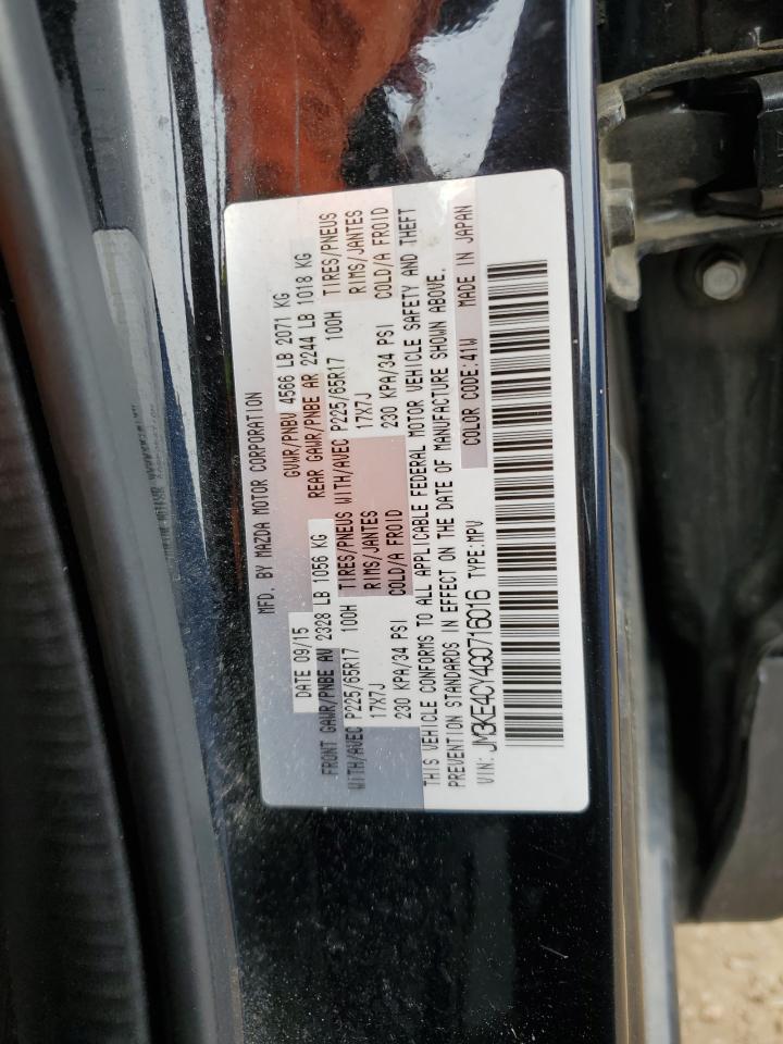 2016 Mazda Cx-5 Touring VIN: JM3KE4CY4G0716016 Lot: 65019355