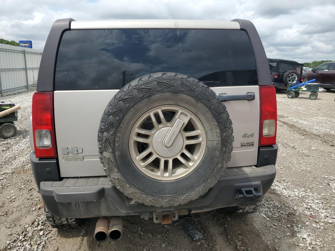 2007 Hummer H3 VIN: 5GTDN13E178121821 Lot: 65277095