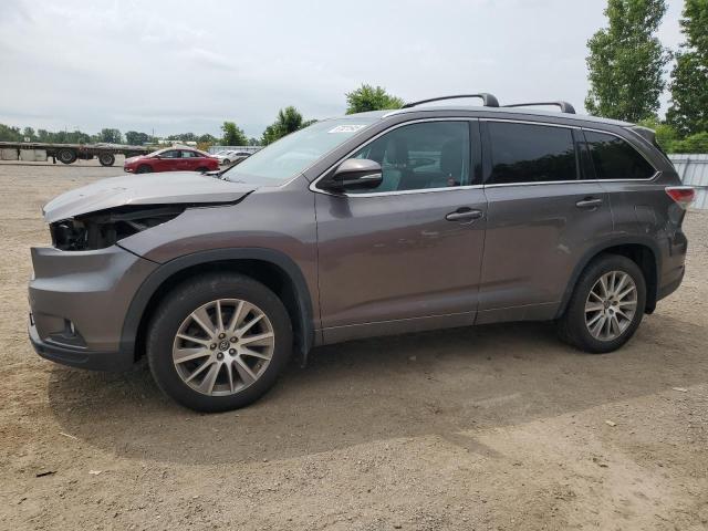 2016 TOYOTA HIGHLANDER XLE   for sale at Copart ON - LONDON