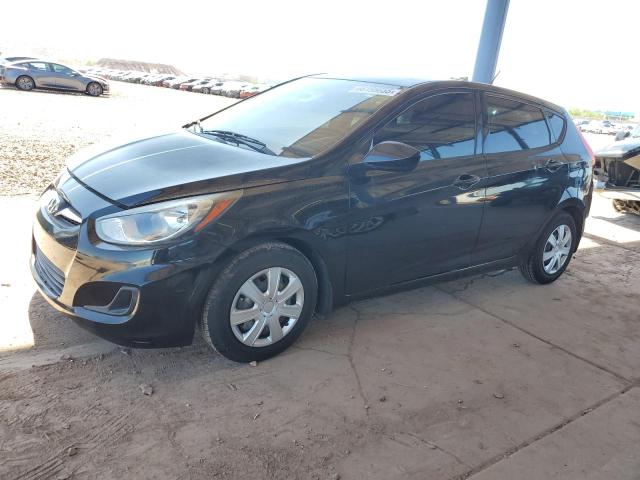 Hatchbacks HYUNDAI ACCENT 2013 Czarny