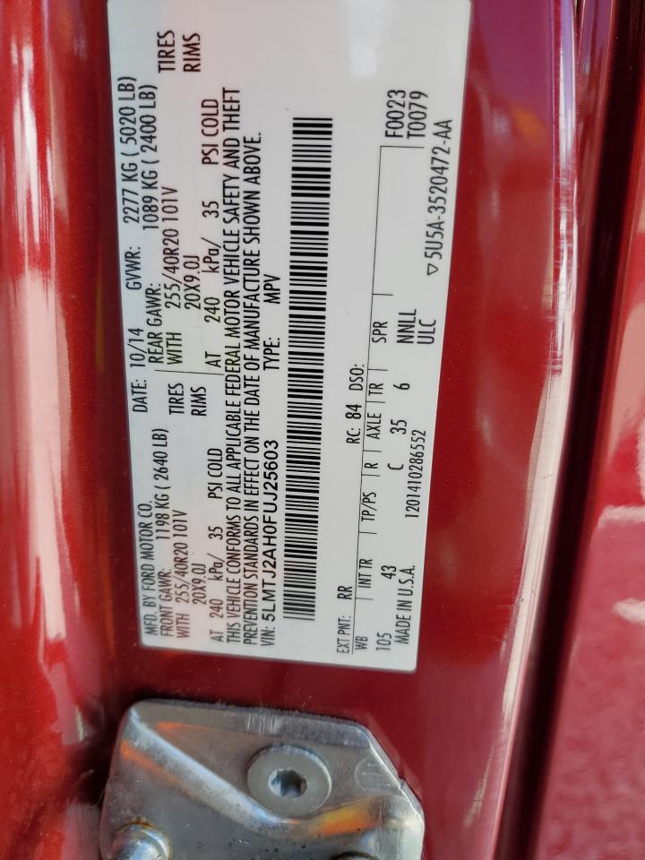 5lmtj2ah0fuj25603 5LMTJ2AH0FUJ25603 2015 Lincoln Mkc