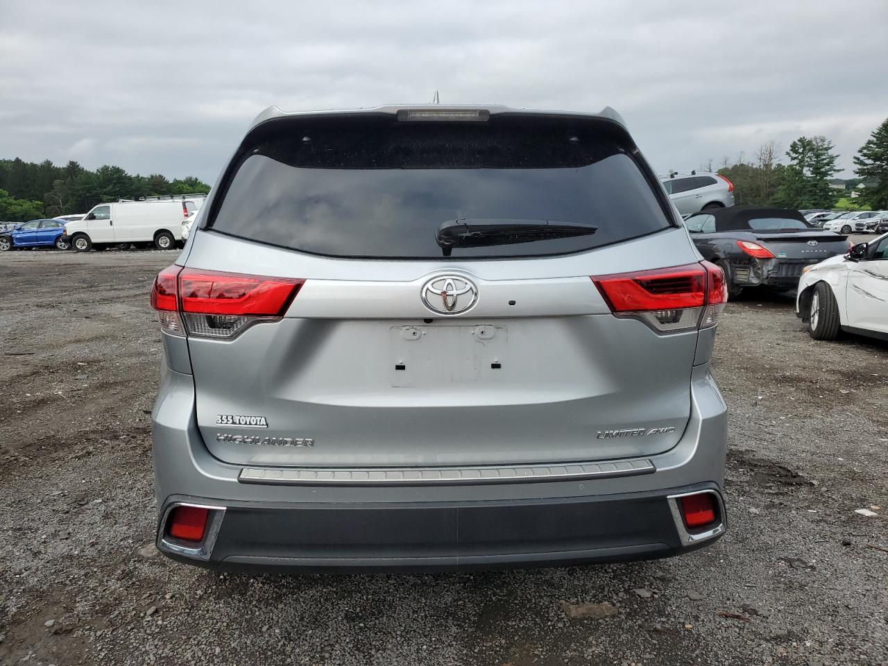2019 Toyota Highlander Limited VIN: 5TDDZRFH8KS707968 Lot: 64745885