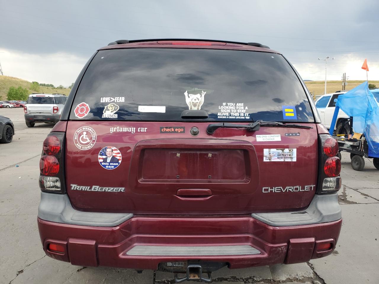1gndt13s042376405 1GNDT13S042376405 2004 Chevrolet Trailblazer Ls