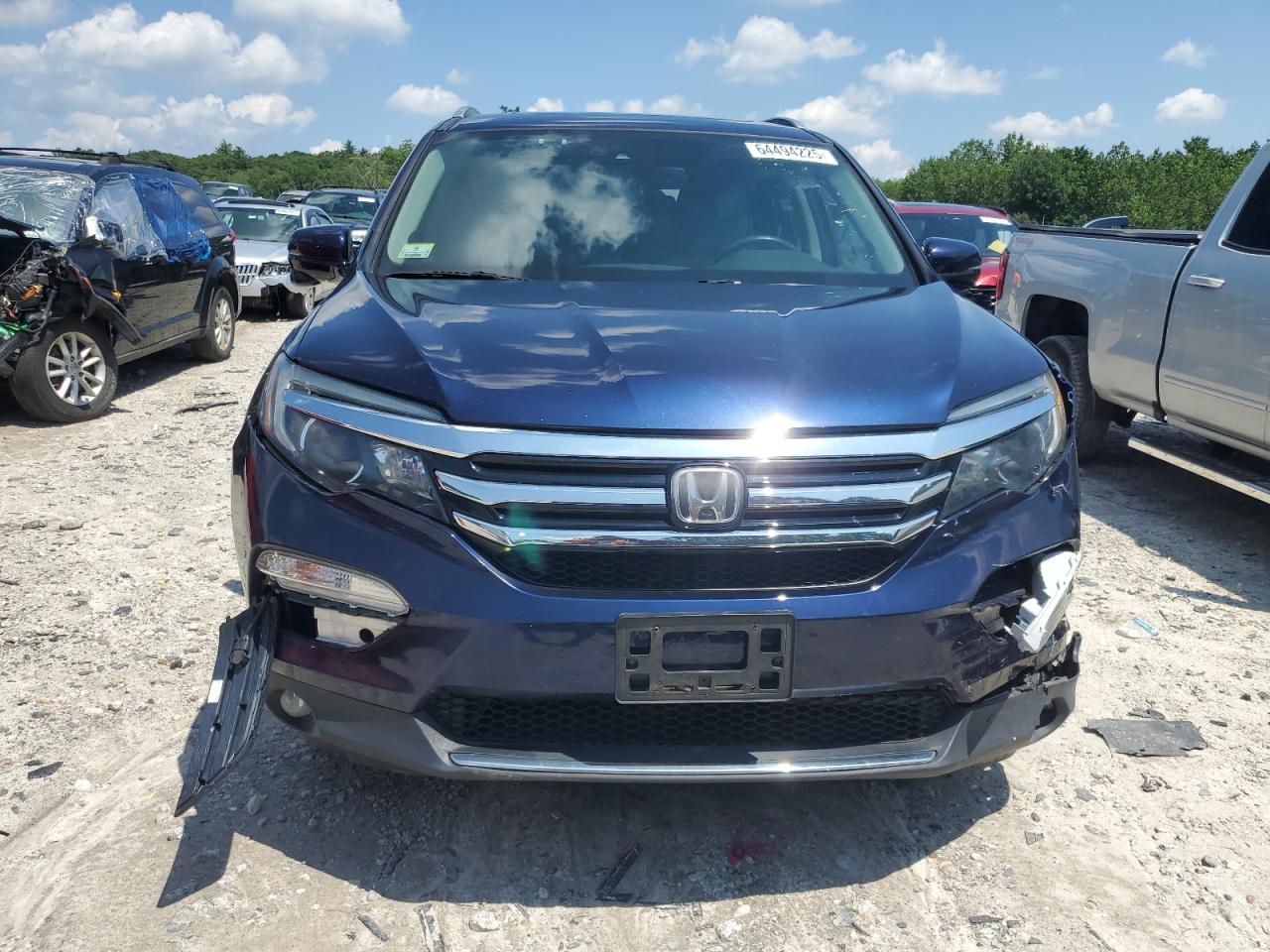 2018 Honda Pilot Touring VIN: 5FNYF6H92JB001774 Lot: 64494225