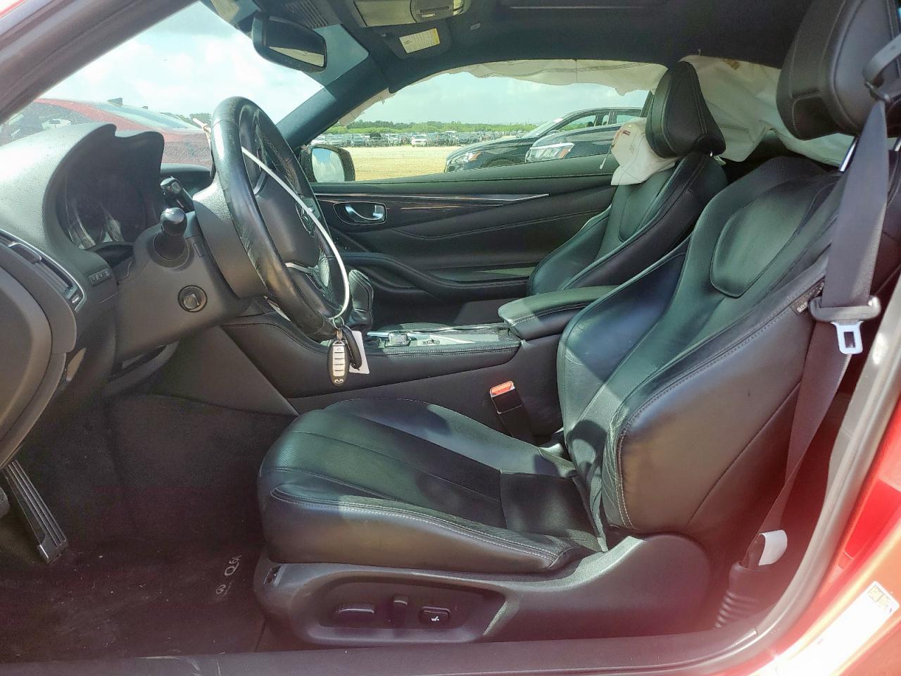 2019 Infiniti Q60 Red Sport 400 VIN: JN1FV7ELXKM440555 Lot: 63371305
