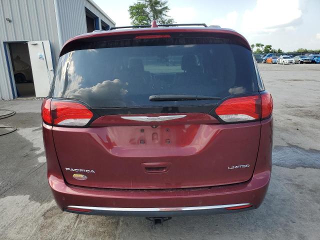 Minivans CHRYSLER PACIFICA 2017 Czerwony