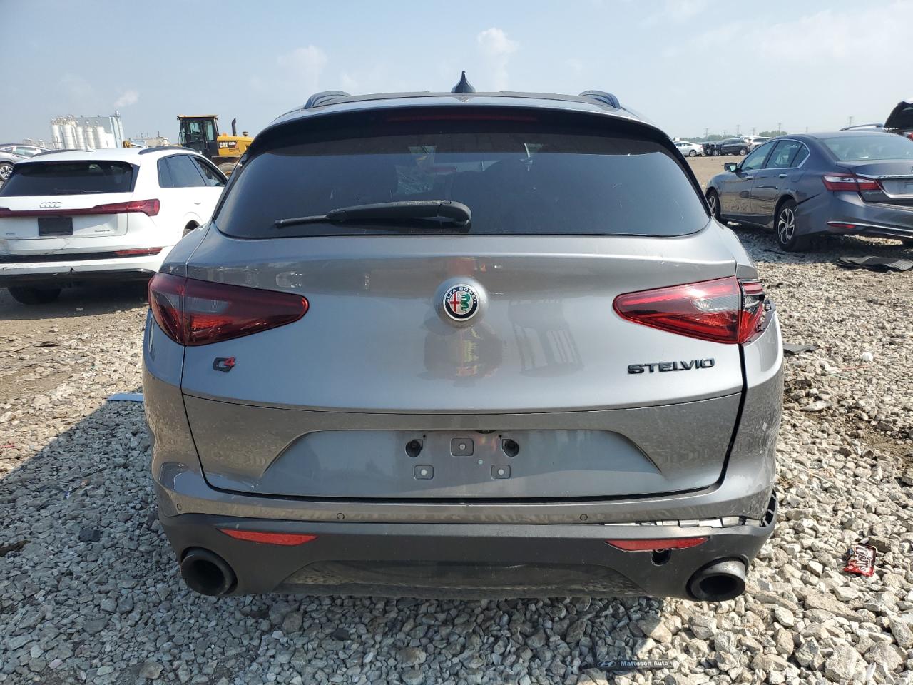 2018 Alfa Romeo Stelvio Ti Sport VIN: ZASFAKNN1J7B82024 Lot: 61452415
