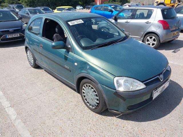 2003 VAUXHALL CORSA ELEG