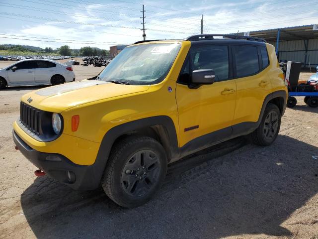  JEEP RENEGADE 2018 Yellow