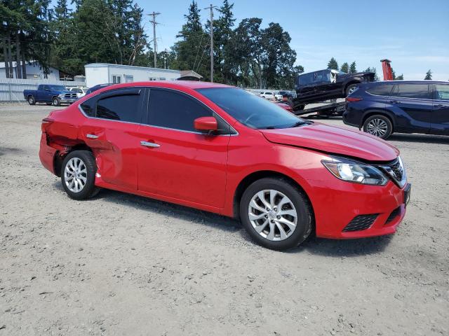  NISSAN SENTRA 2018 Красный