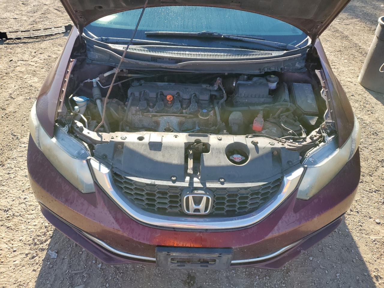 2014 Honda Civic Lx VIN: 2HGFB2F4XEH025549 Lot: 65373135