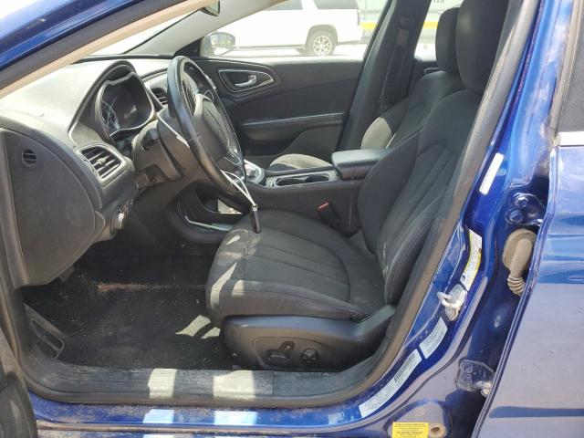  CHRYSLER 200 2015 Blue