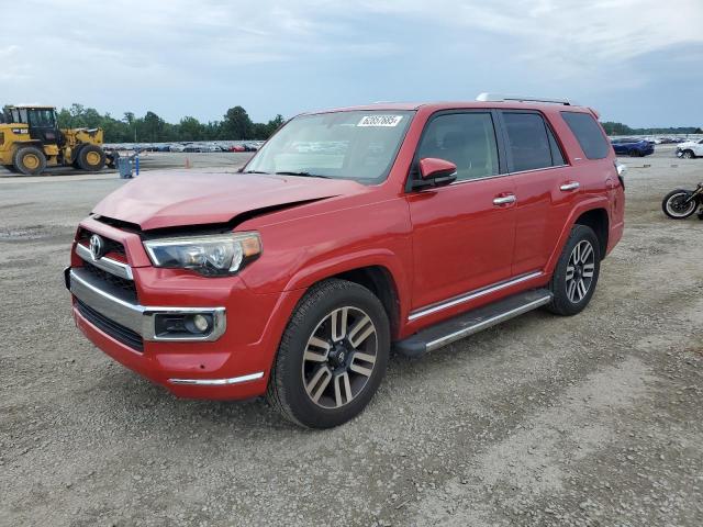  TOYOTA 4RUNNER 2016 Czerwony