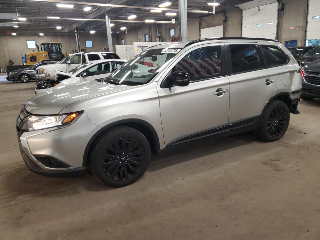 2020 Mitsubishi Outlander Se silver null gas JA4AZ3A31LZ004962 photo #1