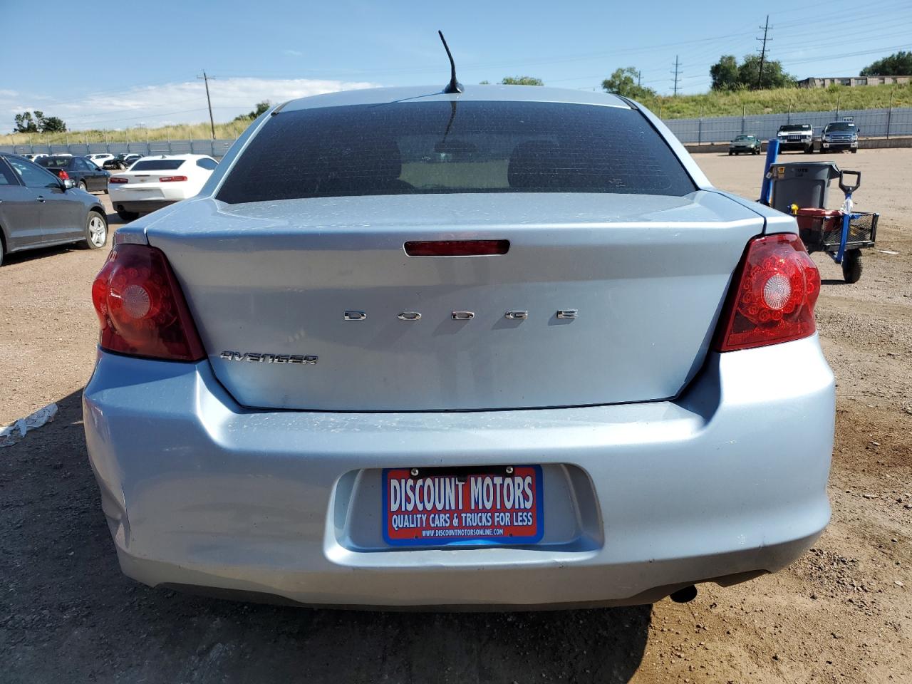 2013 Dodge Avenger Se VIN: 1C3CDZAB7DN616491 Lot: 64520565