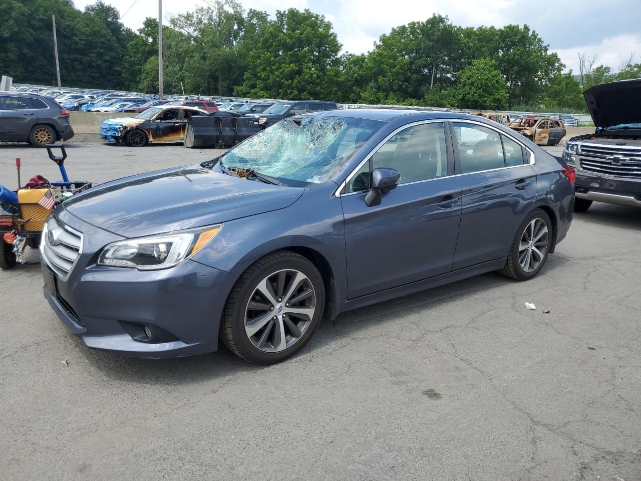 2016 Subaru Legacy 2.5I Limited VIN: 4S3BNAN63G3022435 Lot: 65662395