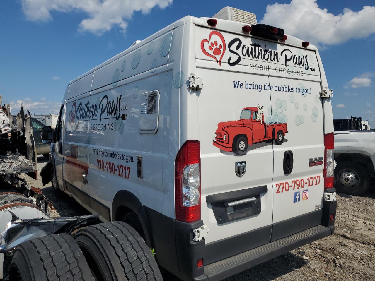 2020 Ram Promaster 2500 2500 High white null flexible 3C6TRVDG9LE114539 photo #3