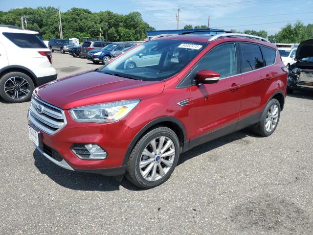  FORD ESCAPE 2018 Czerwony
