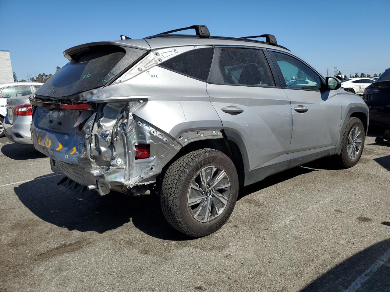 2023 Hyundai Tucson Blue VIN: KM8JBCA13PU090699 Lot: 66438365