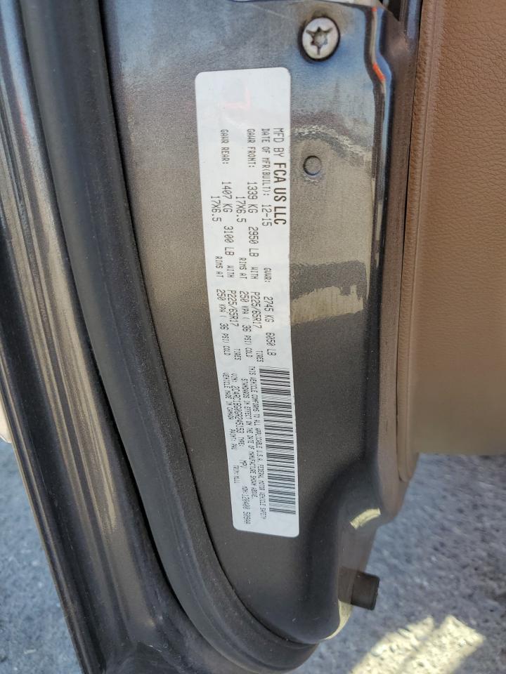 2016 Chrysler Town & Country Touring VIN: 2C4RC1BG0GR245153 Lot: 61218125