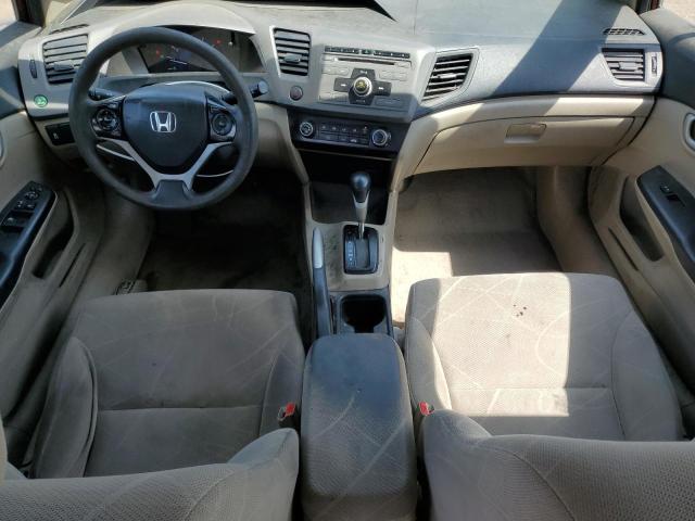  HONDA CIVIC 2012 Czerwony