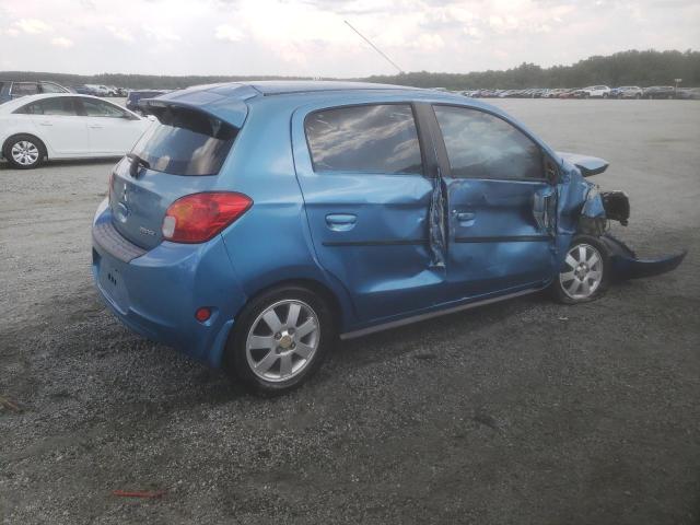  MITSUBISHI MIRAGE 2014 Синій