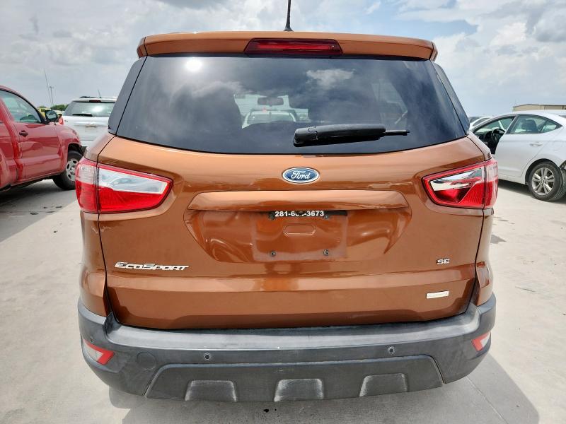  FORD ECOSPORT 2018 Оранжевый