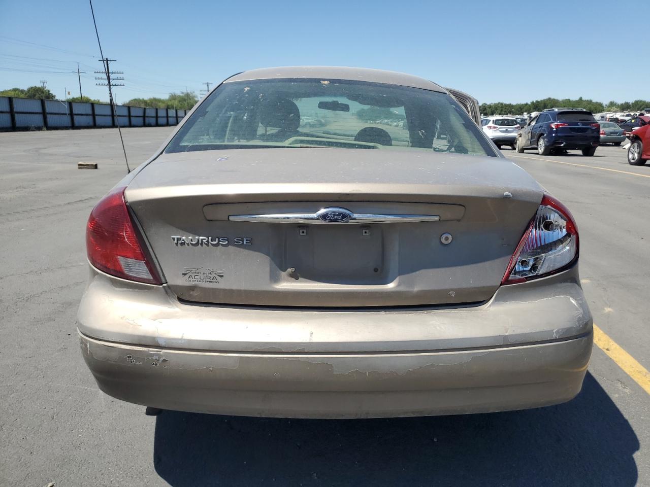 2002 Ford Taurus Se VIN: 1FAFP53U62A165684 Lot: 63800415
