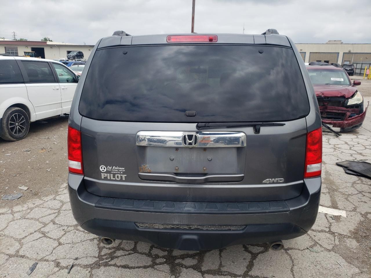 2012 Honda Pilot Exl VIN: 5FNYF4H6XCB040089 Lot: 65044165