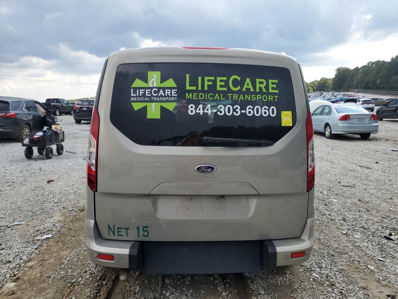 2015 Ford Transit Connect Xlt VIN: NM0GE9F71F1175379 Lot: 66936435