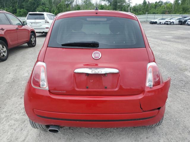 Hatchbacks FIAT 500 2012 Red