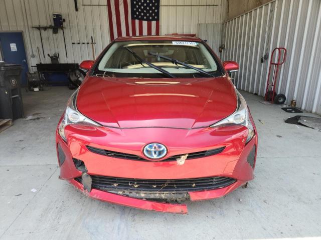  TOYOTA PRIUS 2017 Red