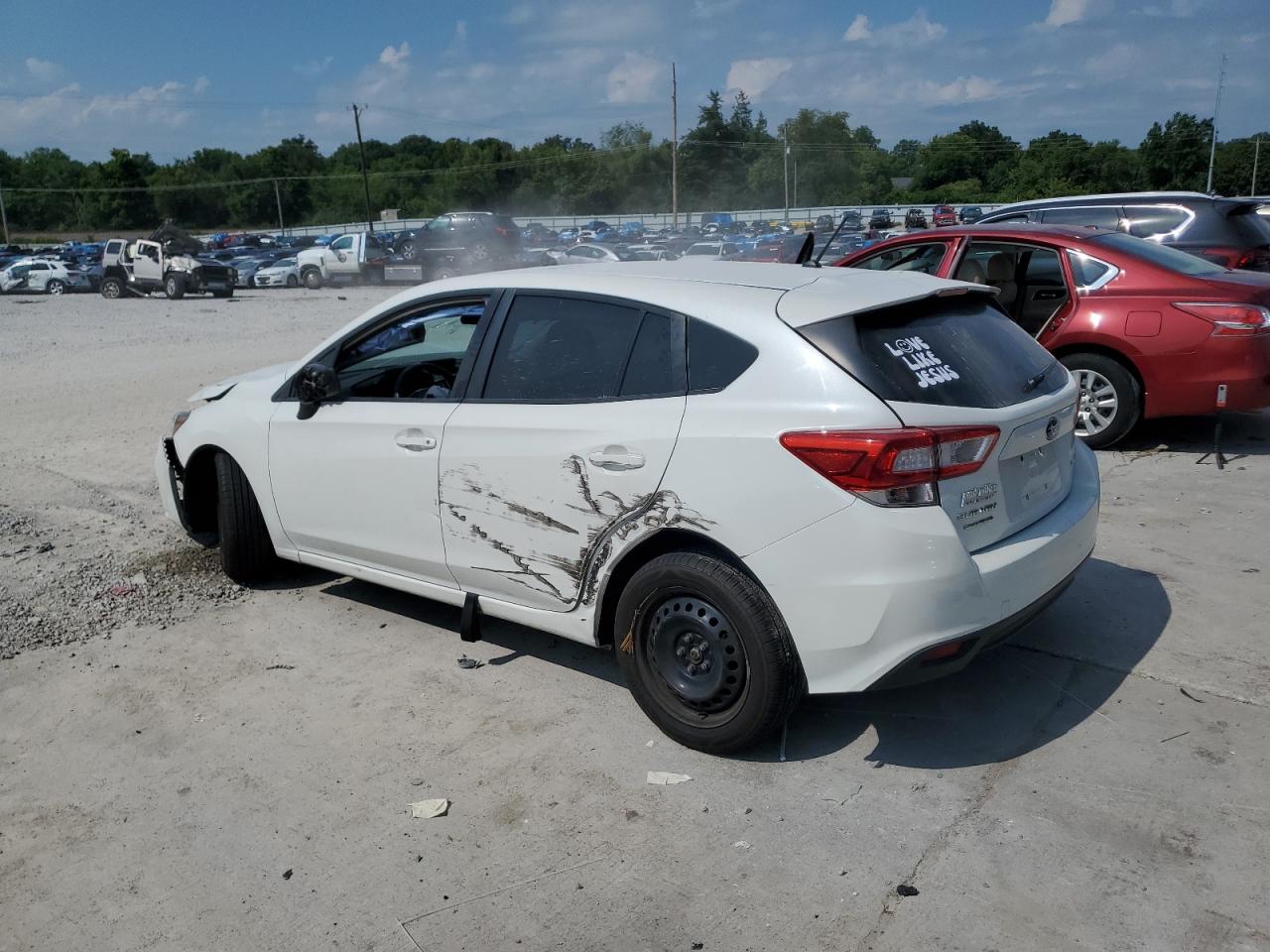 2018 Subaru Impreza white null gas 4S3GTAA66J3752686 photo #3