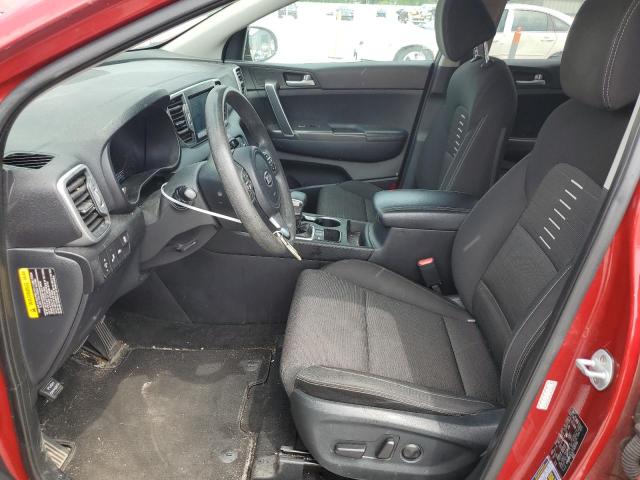  KIA SPORTAGE 2018 Czerwony