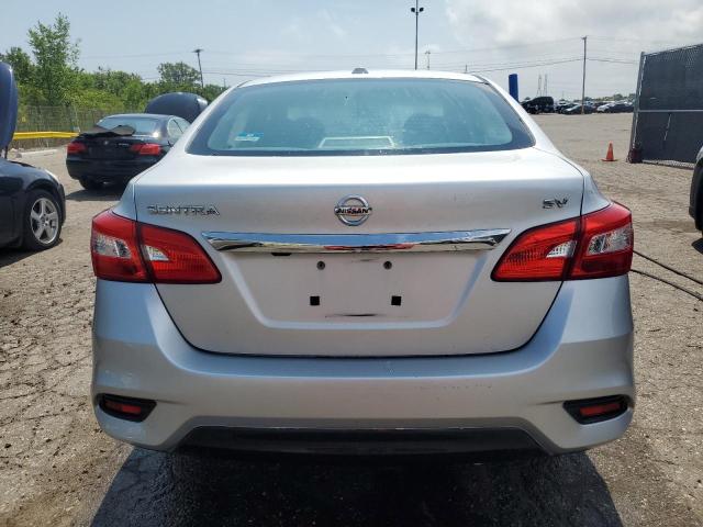  NISSAN SENTRA 2017 Srebrny