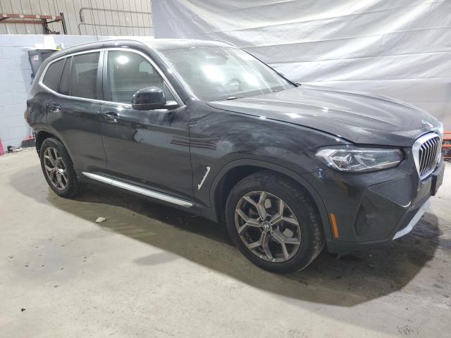  BMW X3 2022 Черный