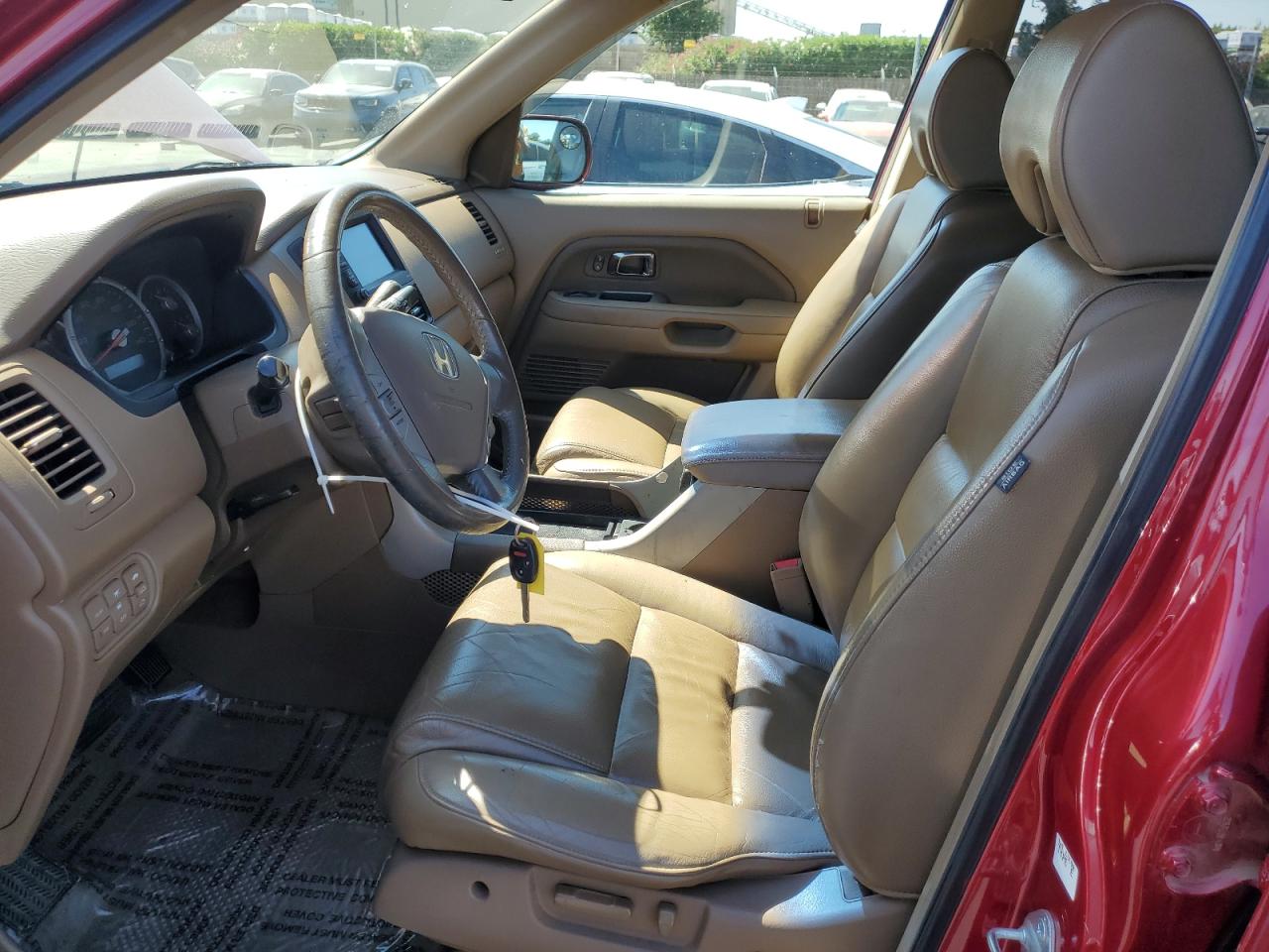 2006 Honda Pilot Ex VIN: 2HKYF18756H522143 Lot: 64215205