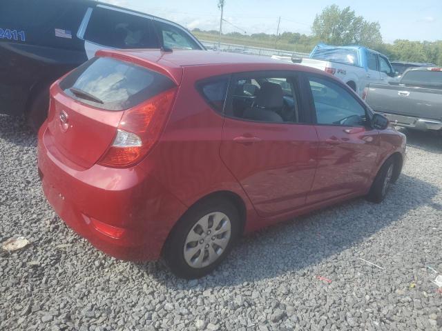  HYUNDAI ACCENT 2017 Czerwony
